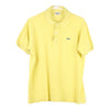 Vintage yellow Lacoste Polo Shirt - mens medium