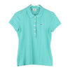 Vintage teal Lacoste Polo Shirt - womens medium