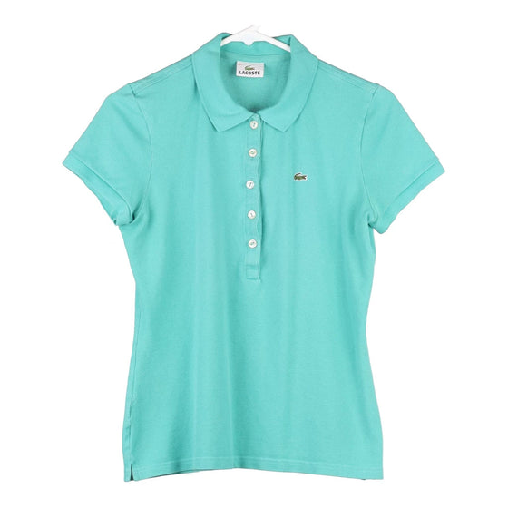 Vintage teal Lacoste Polo Shirt - womens medium