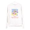 Vintage white Disney Sweatshirt - mens medium