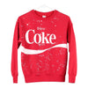 Vintage red Coca-Cola Sweatshirt - womens small