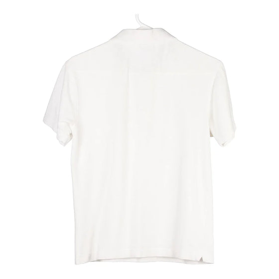 Vintage white Lacoste Polo Shirt - mens small