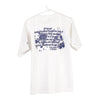 Pre-Loved white Team Akron Adidas T-Shirt - mens small