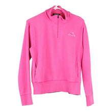  Vintage pink Age 14-16 Kappa 1/4 Zip - girls x-large