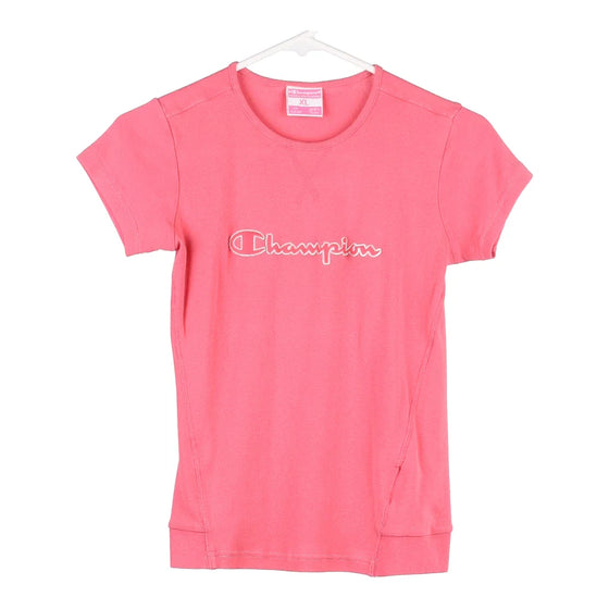 Vintage pink Age 13-14 Champion T-Shirt - girls x-large