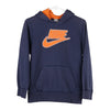 Vintage navy Age 12-14 Nike Hoodie - boys medium