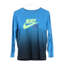  Vintage blue Age 11-12 Nike Long Sleeve T-Shirt - boys medium