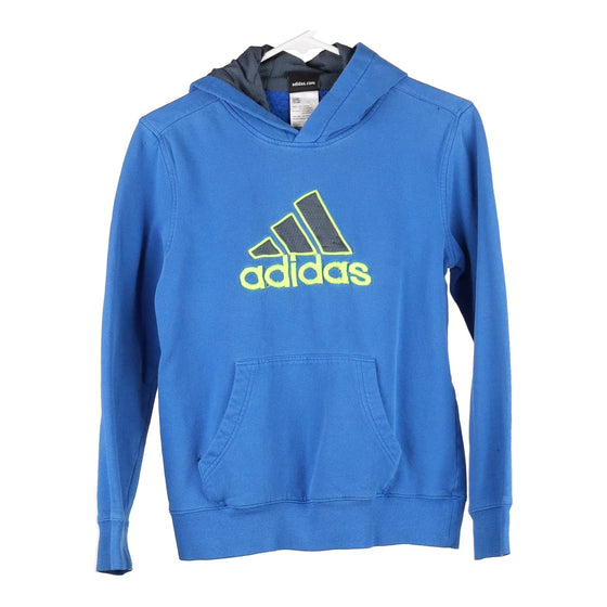 Vintage blue Age 13-14 Adidas Hoodie - boys large