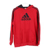 Vintage red Age 16 Adidas Hoodie - boys x-large