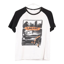  Vintage black & white Age 12-13 Boys T-Shirt - boys medium