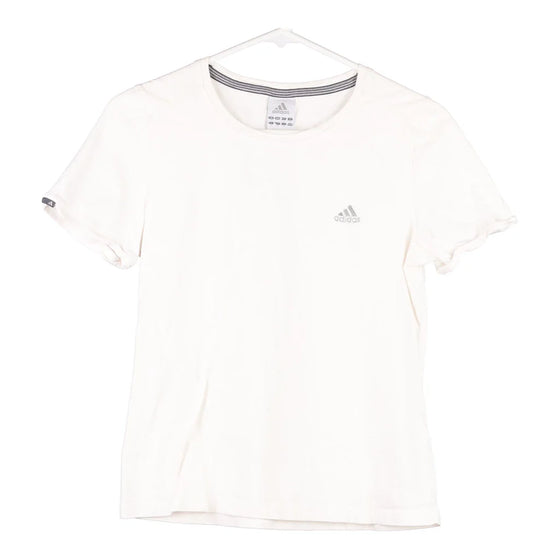 Vintage white Age 12 Adidas T-Shirt - girls large