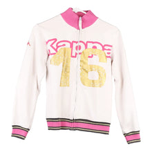  Vintage white Age 11-12 Kappa Zip Up - girls medium