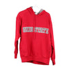 Vintage red Ohio State Majestic Hoodie - mens large