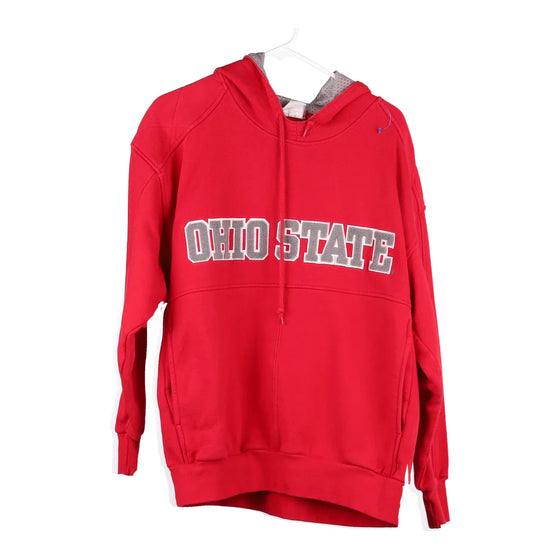 Vintage red Ohio State Majestic Hoodie - mens large