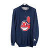 Vintage blue Cleveland Indians Starter 1/4 Zip - mens medium