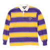 Vintage yellow Laurier Barbarian Rugby Shirt - mens medium