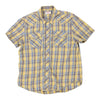 Pre-Loved yellow True Religion Short Sleeve Shirt - mens xx-large