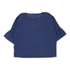 Vintage blue Weekend By Max Mara Top - womens x-large