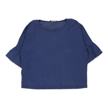  Vintage blue Weekend By Max Mara Top - womens x-large