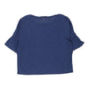 Vintage blue Weekend By Max Mara Top - womens x-large