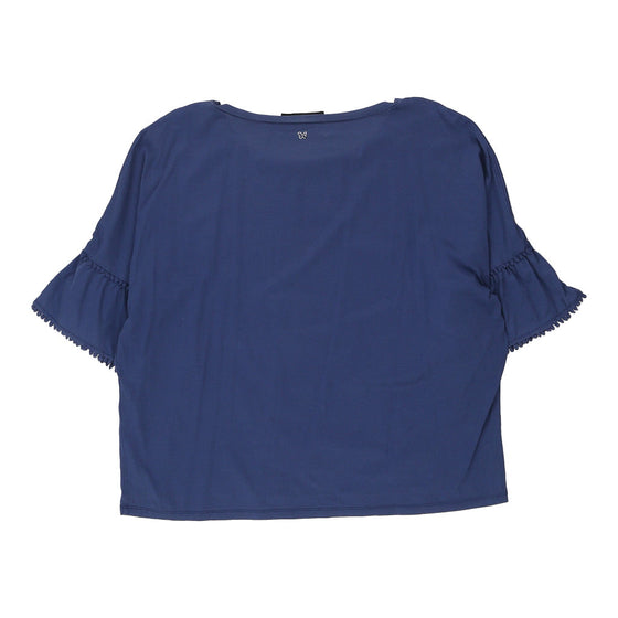 Vintage blue Weekend By Max Mara Top - womens x-large