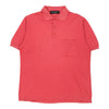 Vintage pink Yves Saint Laurent Polo Shirt - mens x-large