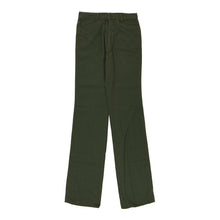  Vintage green Shaft Trousers - womens 26" waist