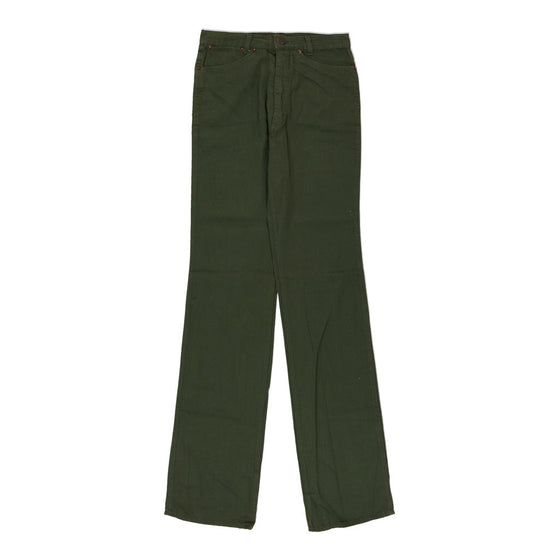 Vintage green Shaft Trousers - womens 26" waist