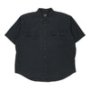 Vintage black Chase Authentics Short Sleeve Shirt - mens xx-large