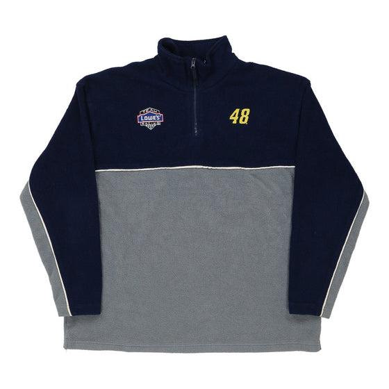 Vintage block colour Jimmie Johnson Winners Circle Fleece - mens x-large