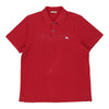 Vintage red Burberry London Polo Shirt - mens large