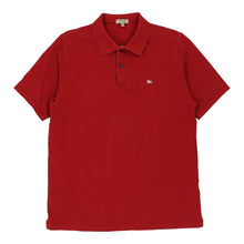  Vintage red Burberry London Polo Shirt - mens x-large