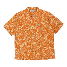  Vintage orange Columbia Short Sleeve Shirt - mens x-large