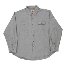  Vintage grey Timberland Flannel Shirt - mens xx-large