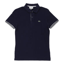  Vintagenavy Lacoste Polo Shirt - mens small