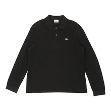  Vintageblack Lacoste Polo Shirt - mens large