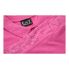 Ea7 Polo Top - Small Pink Cotton