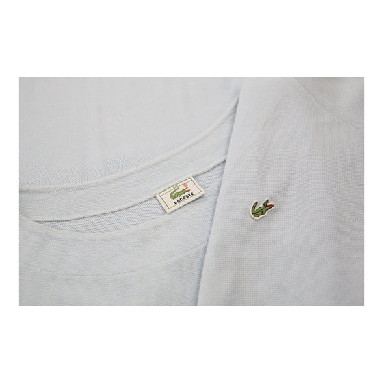 Lacoste T-Shirt - Medium Blue Cotton