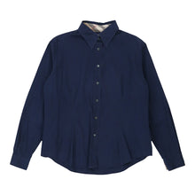  Burberry London Shirt - Large Blue Cotton