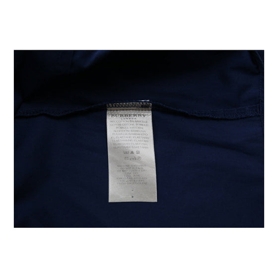 Burberry London Shirt - Large Blue Cotton