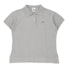 Lacoste Polo Shirt - Medium Grey Cotton