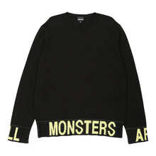  All Monsters Are Human Just Cavalli Jumper - 2XL Black Cotton