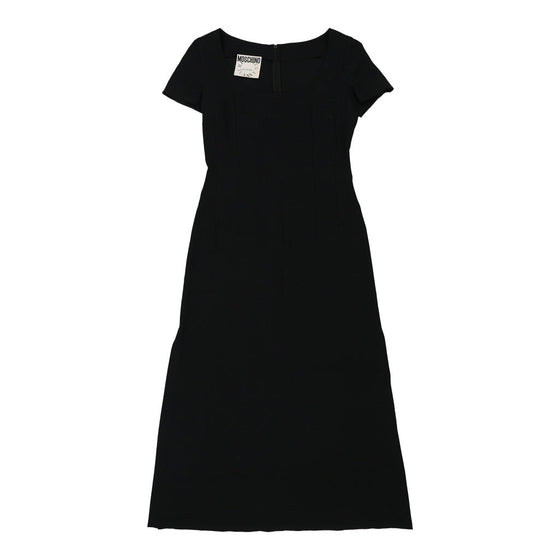 Repetita Juvant Moschino Couture Dress - Small Black Cotton