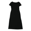 Repetita Juvant Moschino Couture Dress - Small Black Cotton