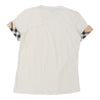 Burberry Brit Novacheck T-Shirt - Medium White Cotton