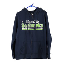  Vintage navy Seattle Seahawks Nfl Hoodie - womens large