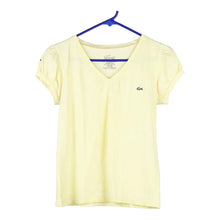  Vintage yellow Bootleg Lacoste T-Shirt - womens medium