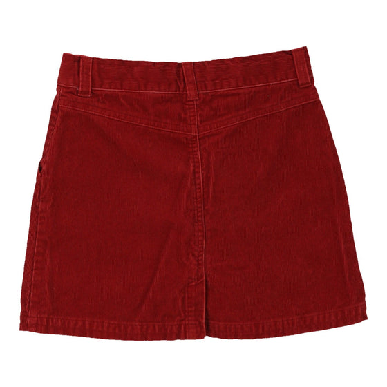 Vintage red Age 8 Gymboree Skirt - girls 24" waist