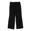 Perte by Krizia Trousers - 32W UK 12 Black Viscose Blend