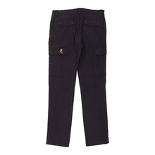  Napapijri Cargo Trousers - 32W UK 10 Navy Cotton